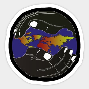 SAVE WORLD Sticker